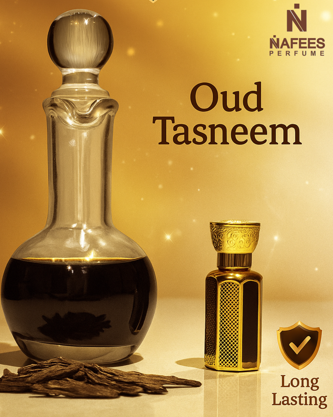 Oud Tasneem | 12ml | Good Projection | Long Lasting