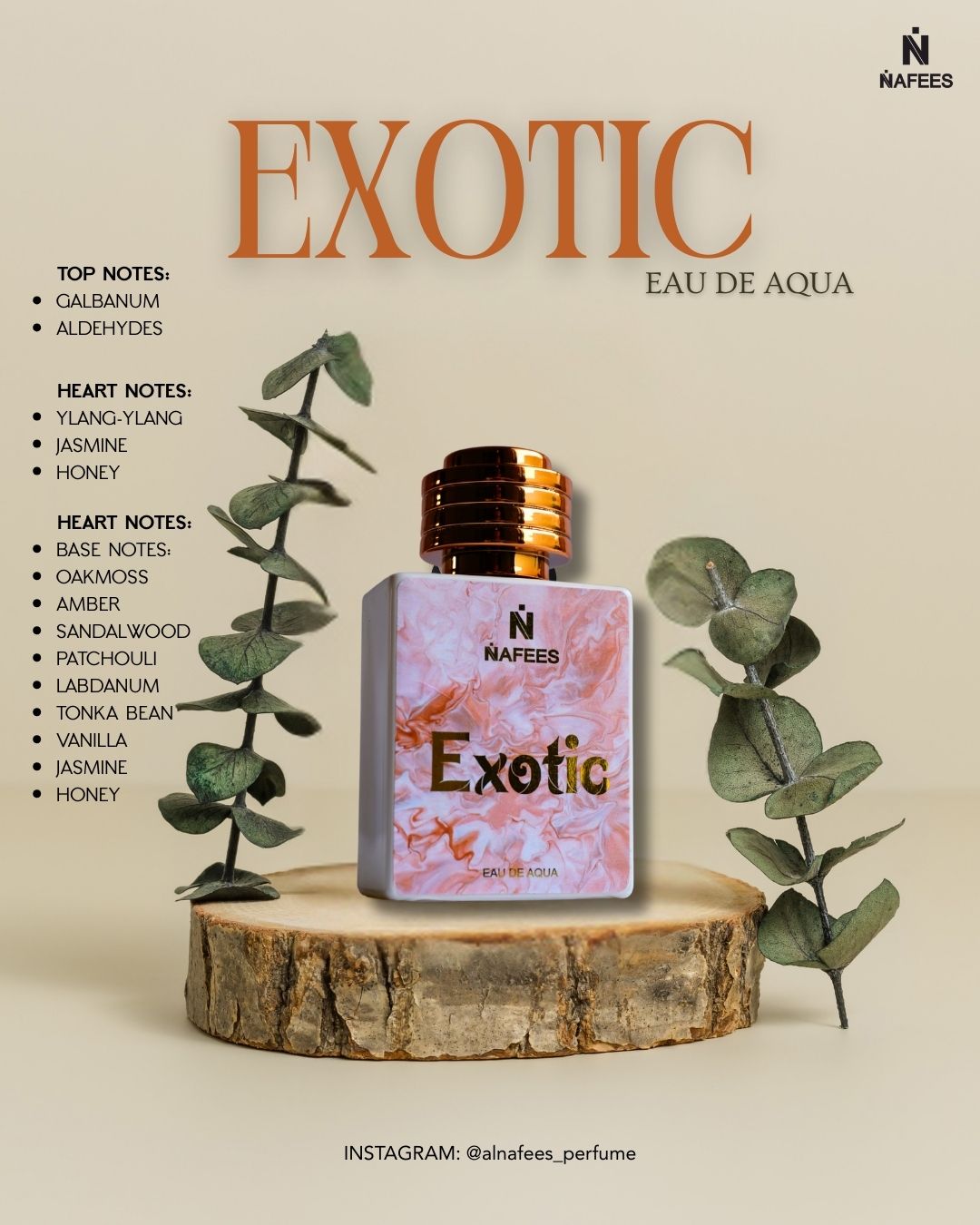 Exotic | 50ml Perfume | Non Alcoholic | Unisex