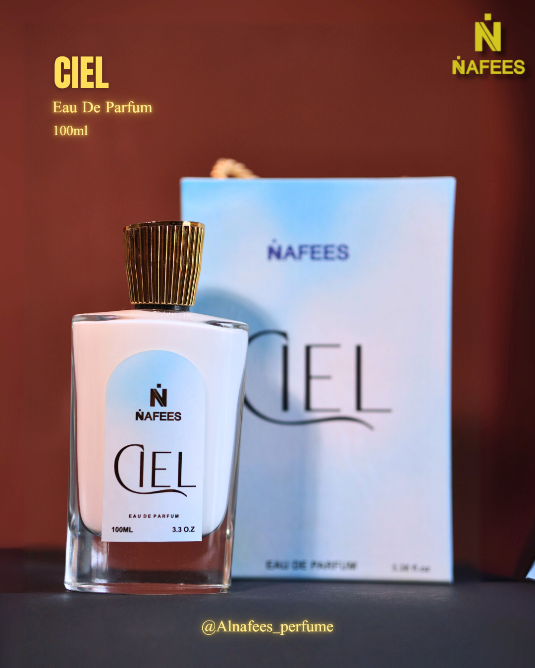 CIEL | Breeze of Ocean | Aquatic Fresh Fragrance | UNISEX | 100ml
