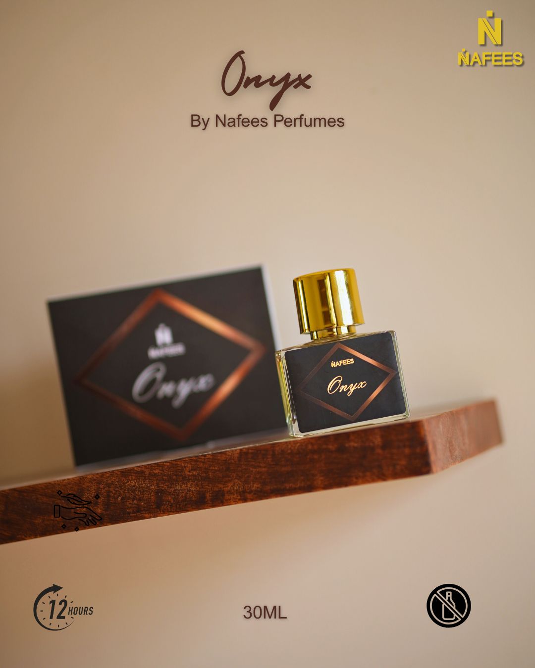 Onyx | Unisex | 12hr+ Long Lasting for EveryDay