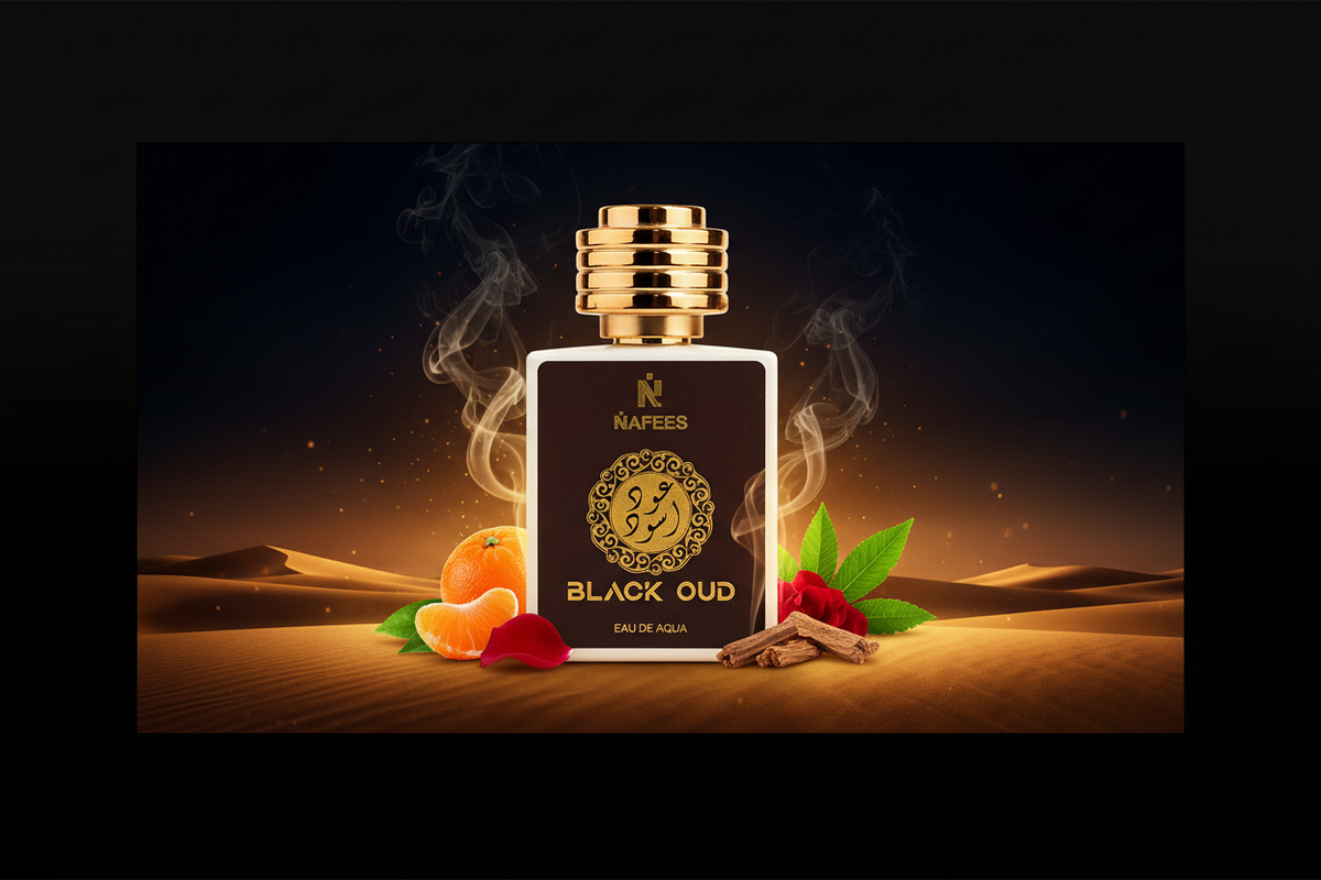Black Oud LED Screen Ad Retry