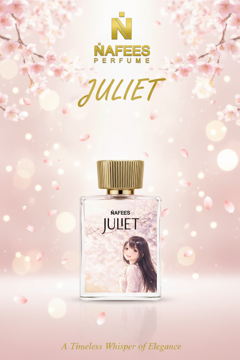 Juliet Mobile Image with Nafees Logo