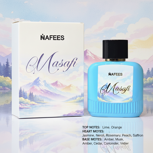 Masafi Banner with Fragrance Notes