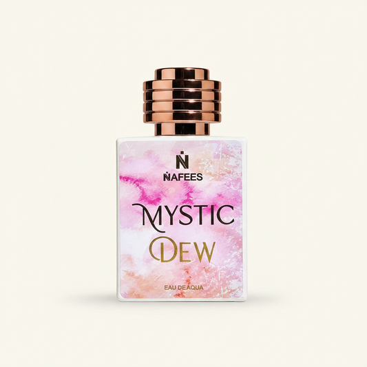 Mystic Dew - Ivory #FFFFF0 Background