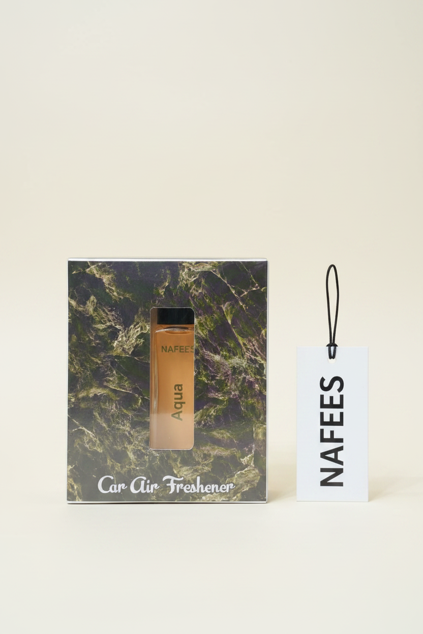 Nafees Car Air Freshener – Aqua