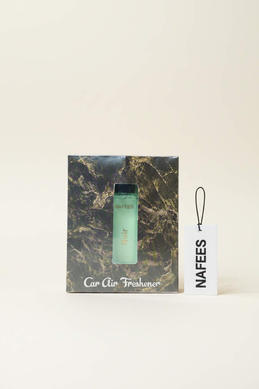 Nafees Car Air Freshener – Noir