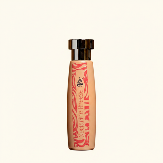 Nectarine Breeze - No Logo, Ivory Background