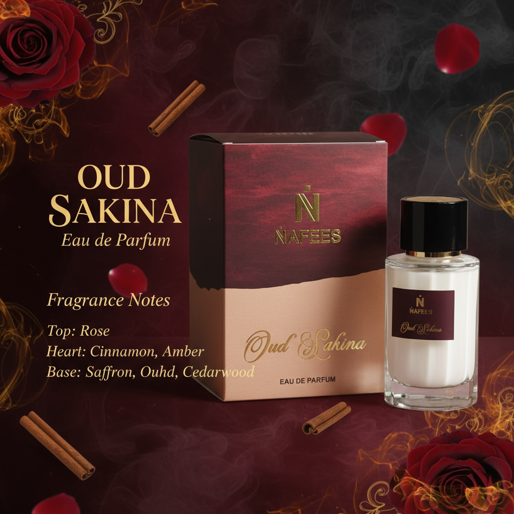 Oud Sakina Social Media Banner - Milky Perfume