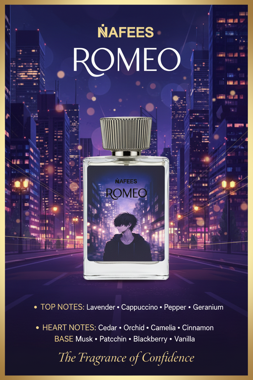 ROMEO Mobile Marketing Banner with Bottle