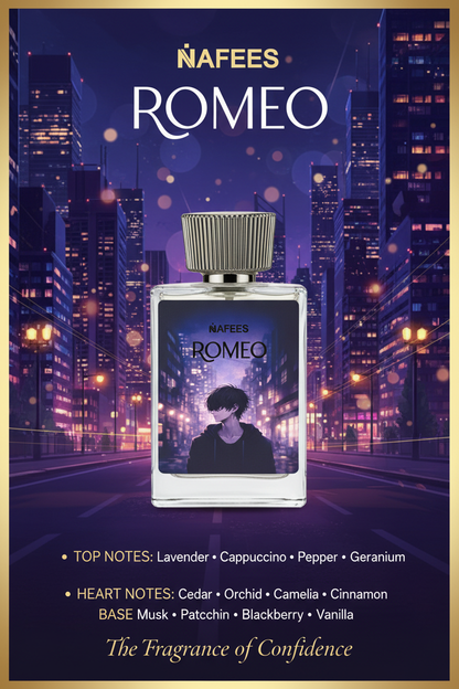 ROMEO Mobile Marketing Banner with Bottle