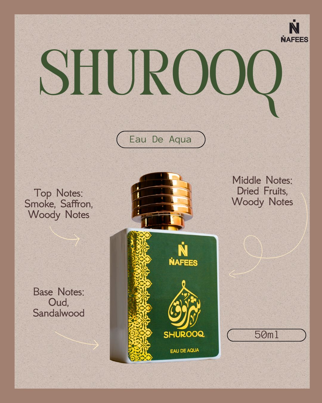 Shurooq | 50ml | Daily Fragrance | For Her