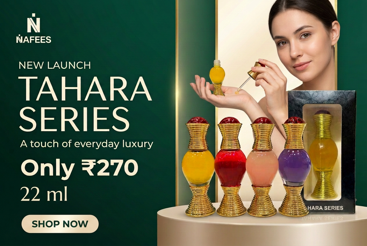 Tahara Series banner with 22 ml quantity